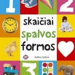 skaiciai spalvos formos